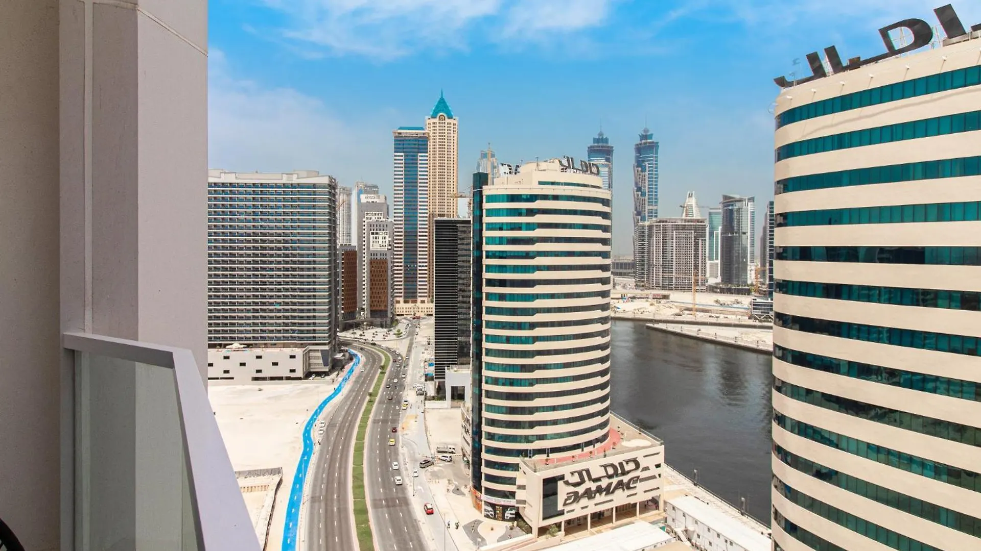 Chic Studio Getaway In Ag Tower- Business Bay Daire Dubai